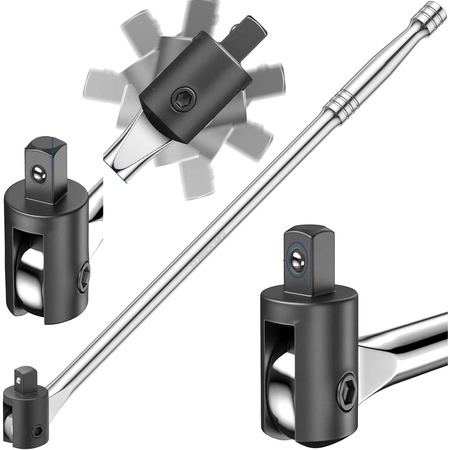 Pokrętło przegubowe łamane 1/2" 590mm