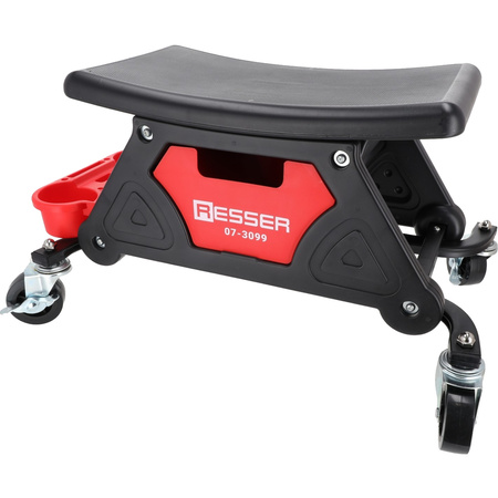 Stołek warsztatowy na kółkach 360° 135kg, Resser