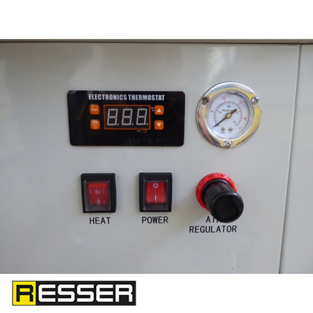 Workshop pressure washer with water heating