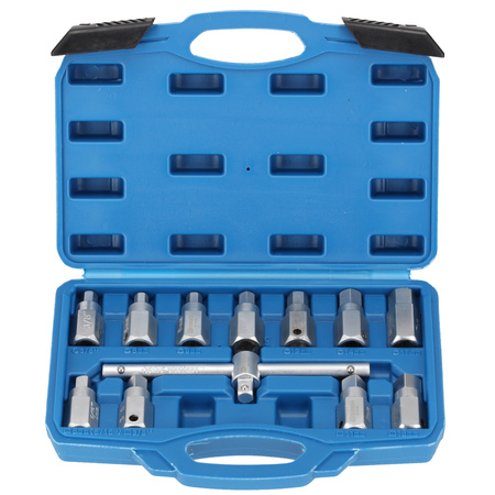 Oil plug wrenches, 12 pieces, Resser