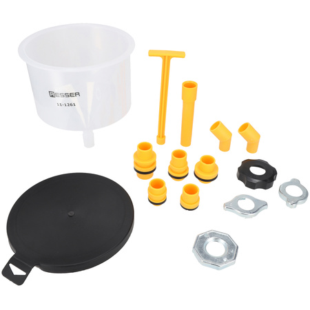 Anti-splash funnel, 15 pieces, Resser