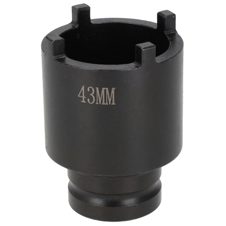 Zestaw nasadek do nakrętek rowkowych 9 elementów, Resser