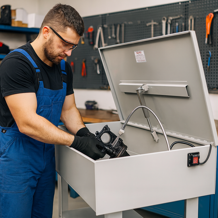 Workshop washer 150l + brush