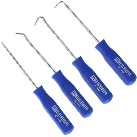 Set of hooks for O-rings, 135 mm, 4 pieces, Resser