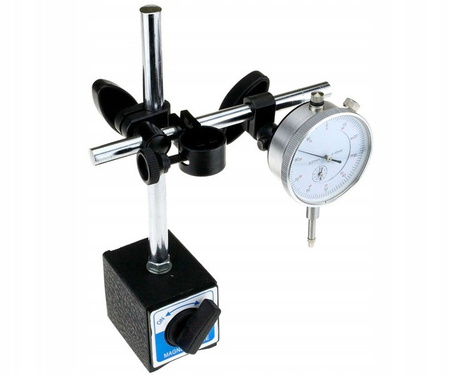 DIAL INDICATOR MAGNETIC TRIPOD 0-10MM SET