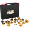 Brake fluid replacement kit with adapters, 19 pieces, Resser