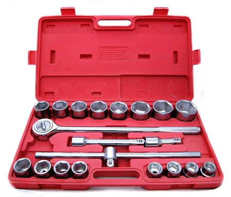 Wrenches 21 pcs. 6-angle 3/4