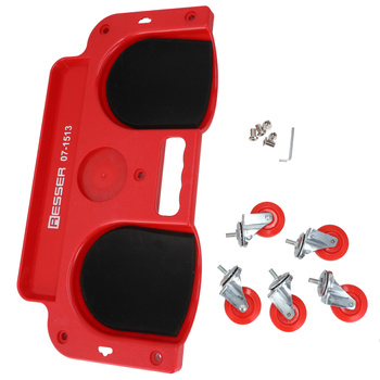 Leżanka mechanika na kółkach 90kg, Resser