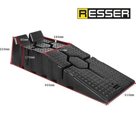 Car ramp ramps 3t 2 pcs, Resser