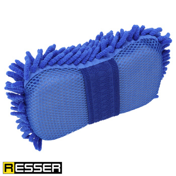 Gąbka do mycia samochodu mikrofibra XL 22x12x5cm, Resser