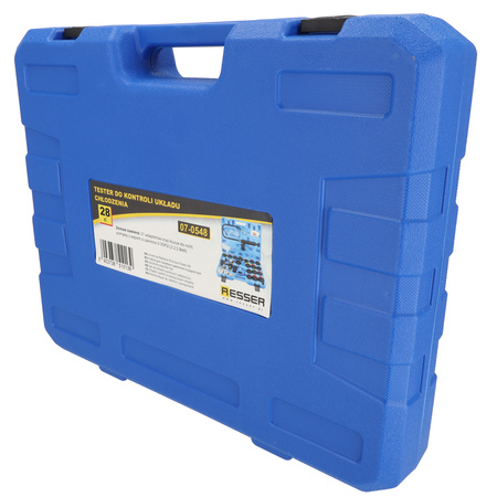 Cooling system tester, set of 28 components, Resser