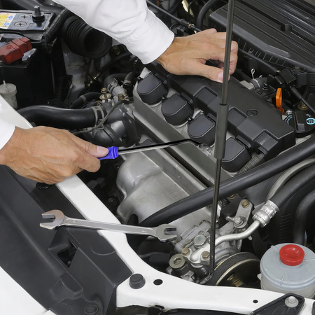 Ściągacze do tapicerki i listew samochodowych zestaw, 43el.