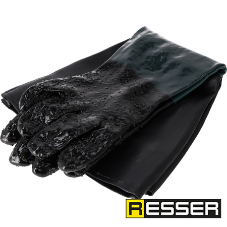 Gloves for cabin sandblaster 60 cm, Resser