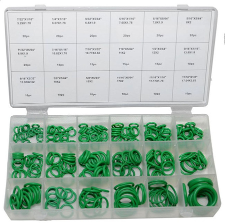 SET OF ORINGS (Gaskets) FOR AIR CONDITIONING 270pcs.