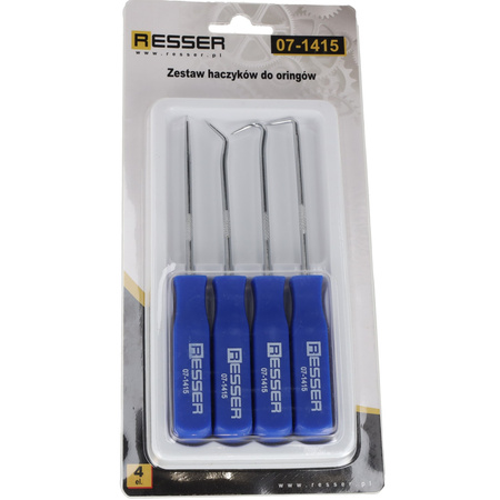 Set of hooks for O-rings, 135 mm, 4 pieces, Resser