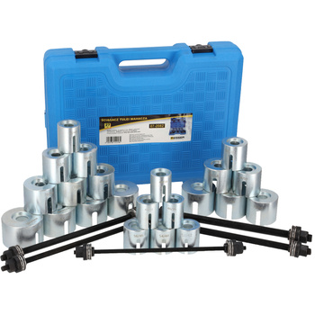 Control arm bushing puller M10-M18, 27-piece set, Resser